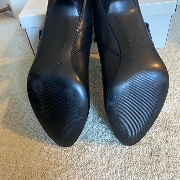 Women’s Style & Co black heeled booties, size 8 - Picture 5 of 7